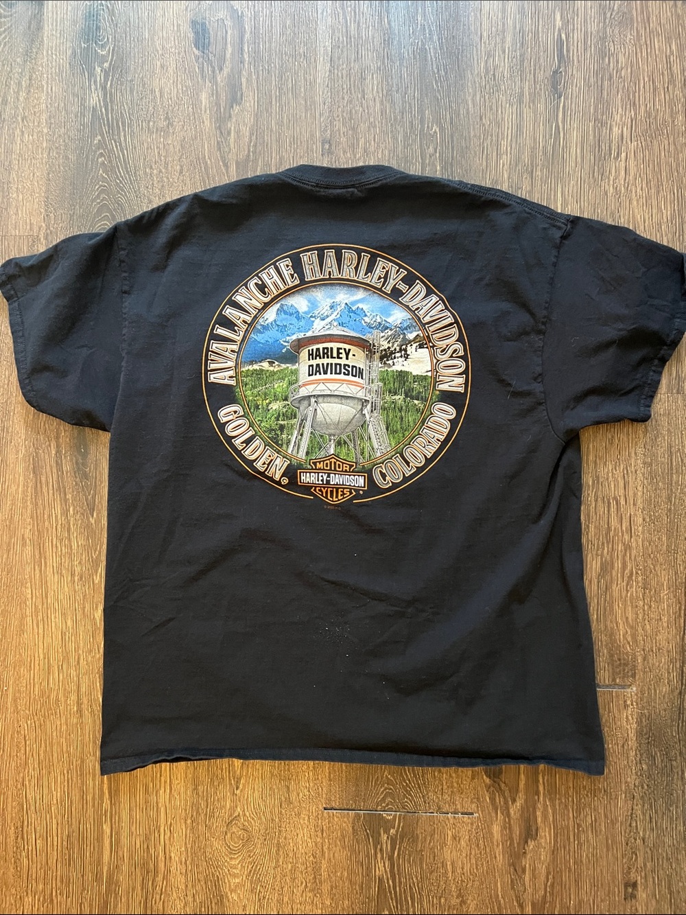 Harley-Davidson Avalanche Golden Colorado Tshirt
